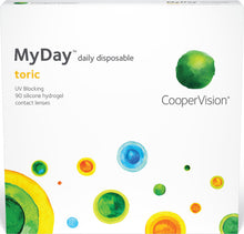 Load image into Gallery viewer, MyDay® Toric Daily Disposable 90-pack - Dr. Shalu Pal Optometrist