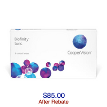 Load image into Gallery viewer, Biofinity® Toric 6-pack - Dr. Shalu Pal Optometrist

