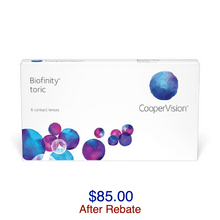 Load image into Gallery viewer, Biofinity® Toric 6-pack - Dr. Shalu Pal Optometrist