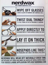 Load image into Gallery viewer, Nerdwax - Stops Glasses from Slipping! - Dr. Shalu Pal Optometrist