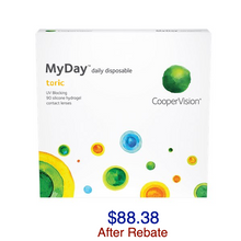 Load image into Gallery viewer, MyDay® Toric Daily Disposable 90-pack - Dr. Shalu Pal Optometrist