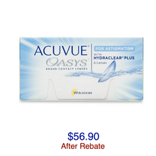 Load image into Gallery viewer, ACUVUE OASYS® for ASTIGMATISM 6-pack - Dr. Shalu Pal Optometrist