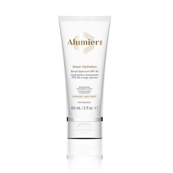 Alumier MD Sunscreen Sheer Hydration Broad Spectrum SPF 40 Untinted