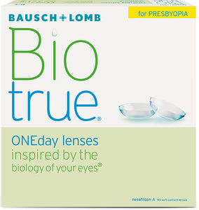 Biotrue® ONEday for Presbyopia 90-pack - Dr. Shalu Pal Optometrist