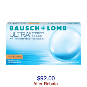 Bausch + Lomb ULTRA® for Astigmatism 6-pack - Dr. Shalu Pal Optometrist