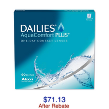 Load image into Gallery viewer, DAILIES® AquaComfort Plus® 90-pack - Dr. Shalu Pal Optometrist
