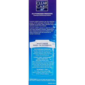 Clear Care Twin Pack Cleaning & Disinfection Solution-12 Oz | 2 Pack