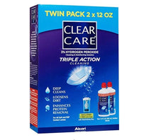 Load image into Gallery viewer, Clear Care Twin Pack Cleaning &amp; Disinfection Solution-12 Oz | 2 Pack
